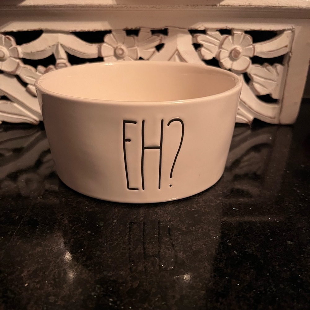 Rae dunn dog bowl